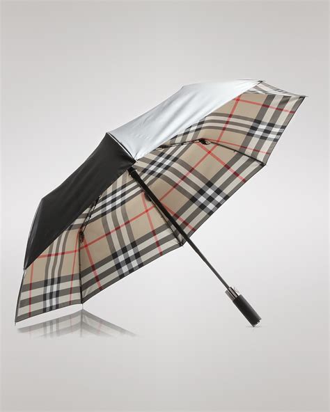 Counterfeit Burberry Check Umbrellas 